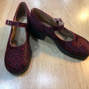 Vintage 90s London Underground Mary Janes